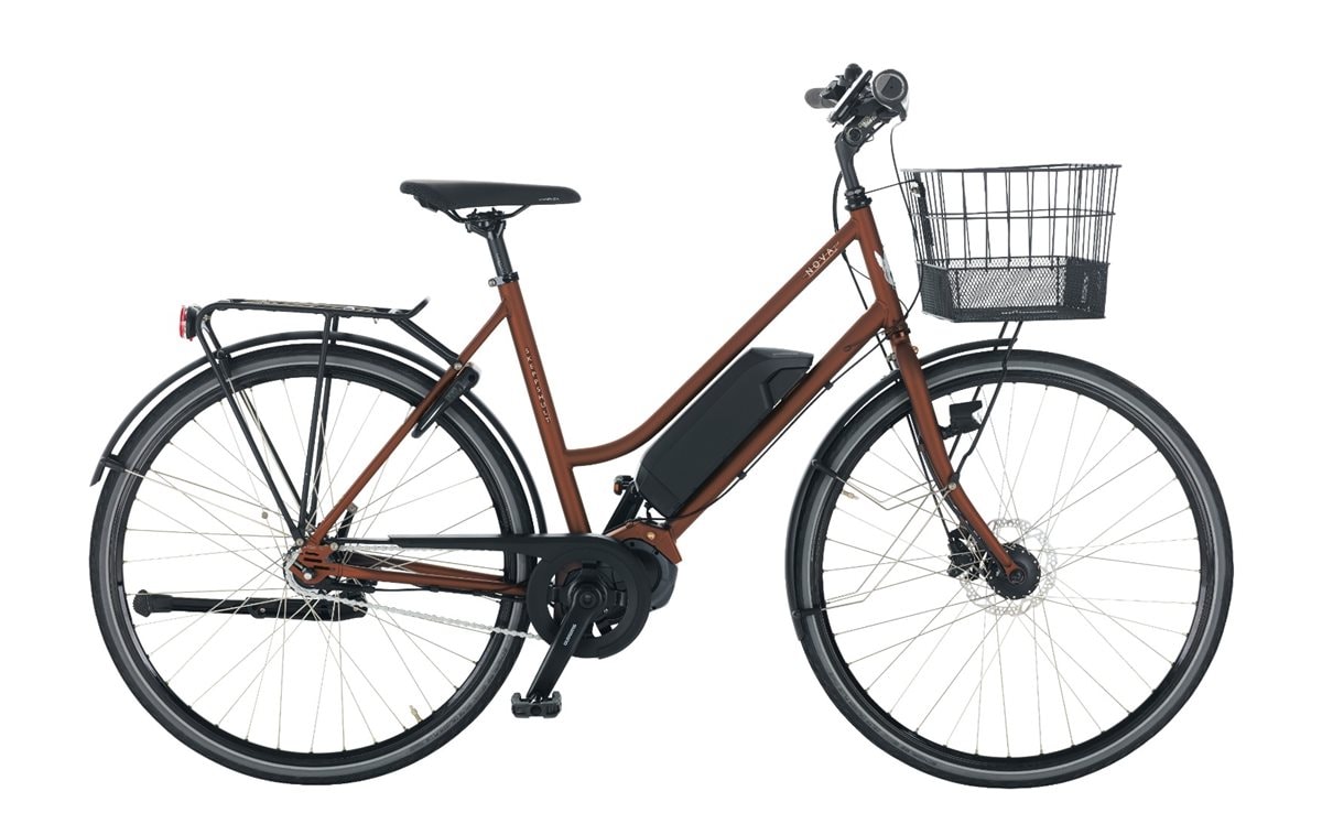 Skeppshult Cykel, Nova Sport EL 5 Di2, Mahogny Matt