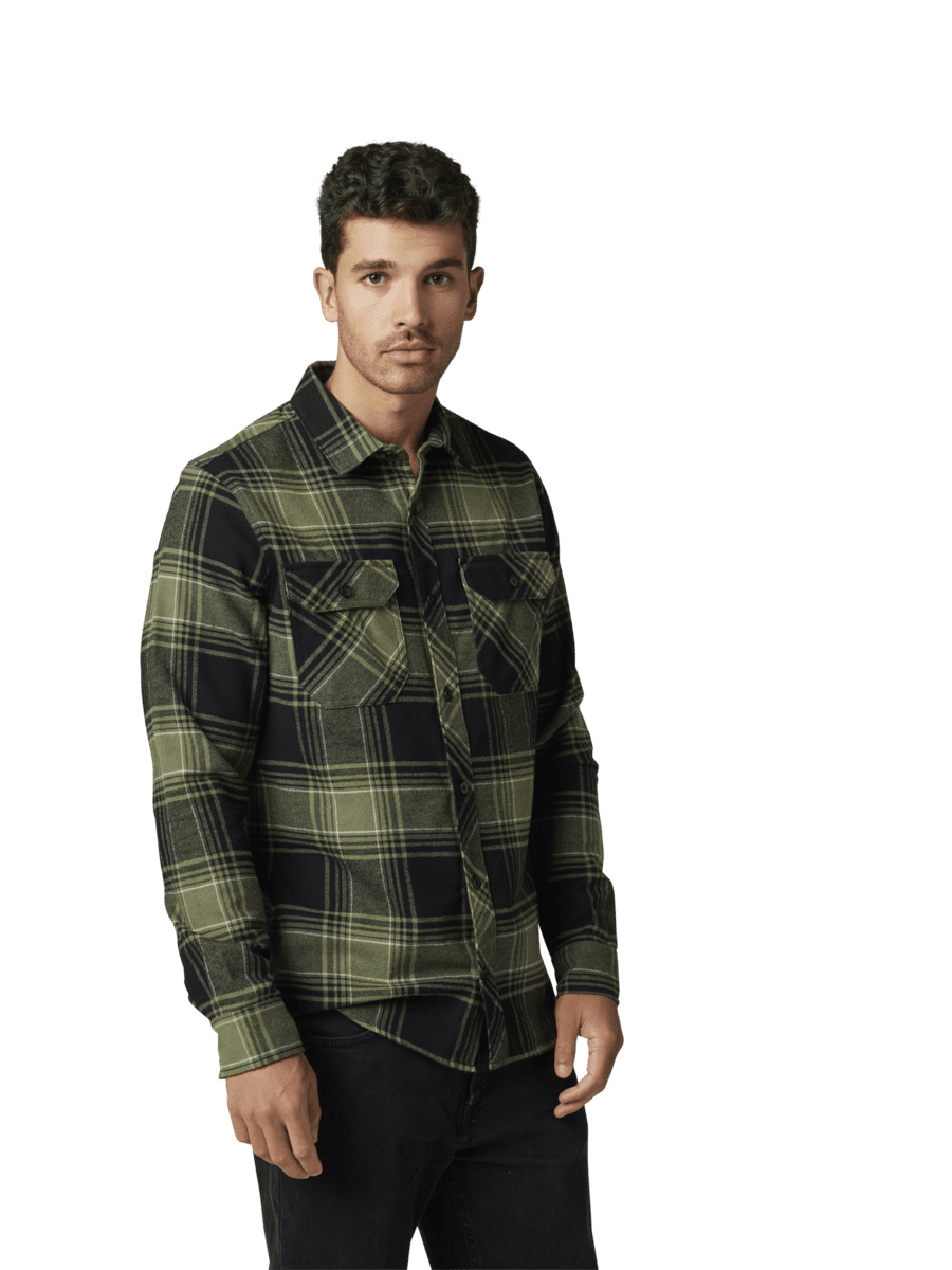 Fox Tröja, Traildust 2.0 Flannel, Army