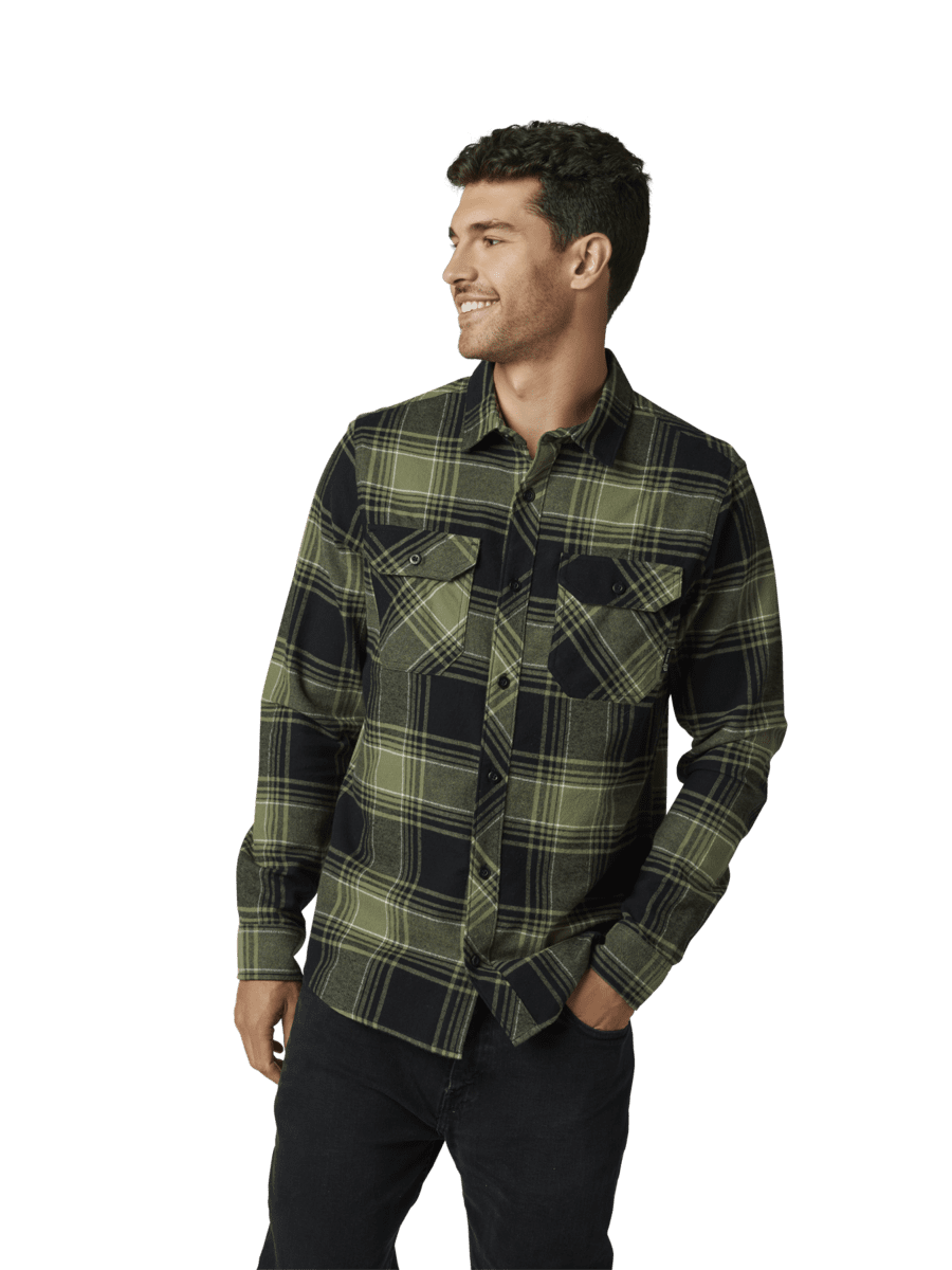 Fox Tröja, Traildust 2.0 Flannel, Army