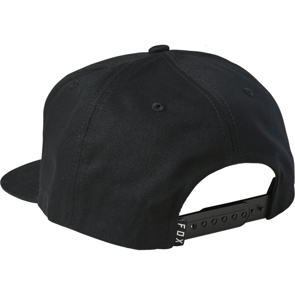 Fox Keps, Calibrated Snapback Hat, Black