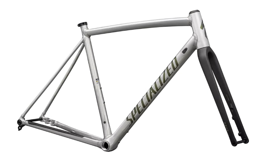 Specialized Ram, Crux DSW, Satin Brushed Aluminum / Chameleon Snake Eye / Rtp