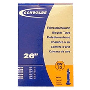 Schwalbe Slang, DV13, 26x1.7-2.3 (40/62-559) Dunlopventil