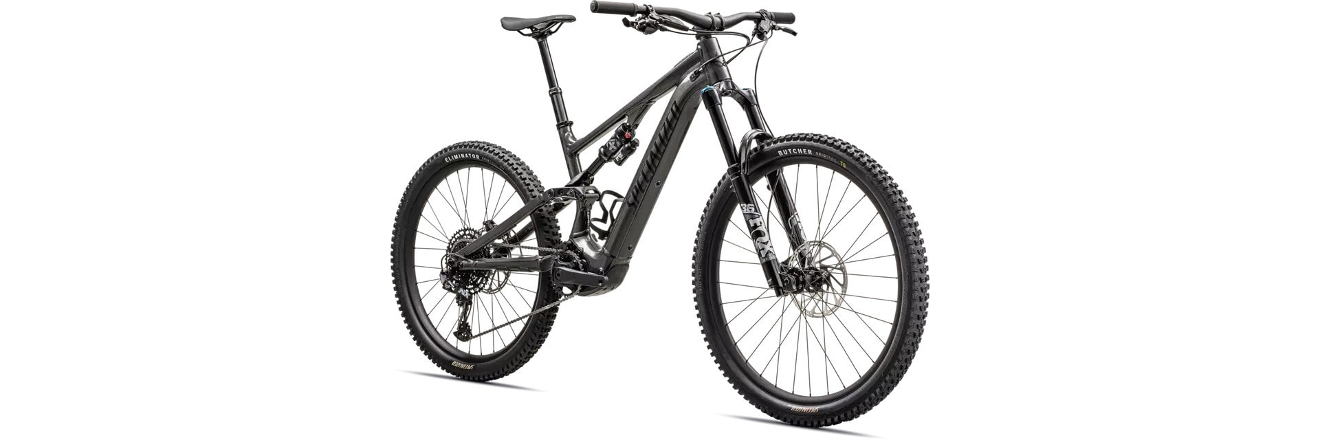 Specialized Cykel, Turbo Levo SL Comp Alloy, GLOSS CHARCOAL / SILVER DUST / BLACK