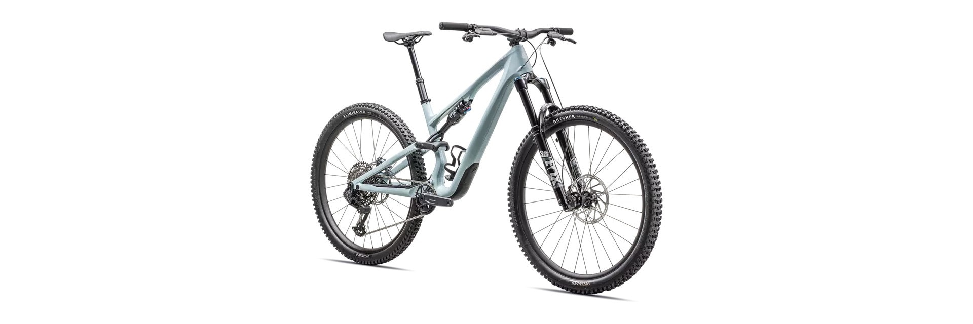 Specialized Cykel, Stumpjumper 15 COMP, Gloss Seafoam / Silver Dust