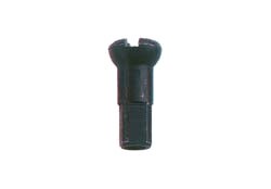 DT Nippel, Aluminium 12 mm, Svart