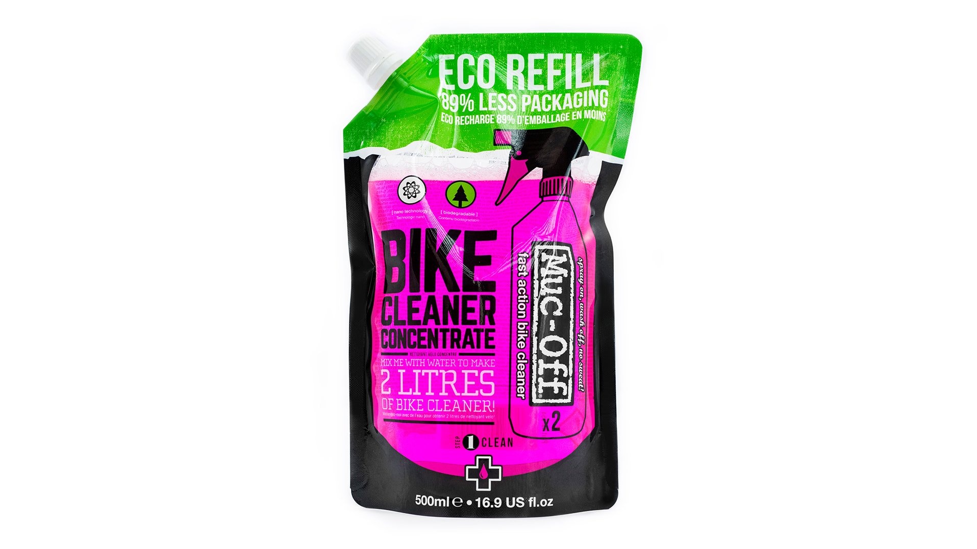 Muc-Off Rengöring, Bike Cleaner Concentrate, Diverse Volymalternativ