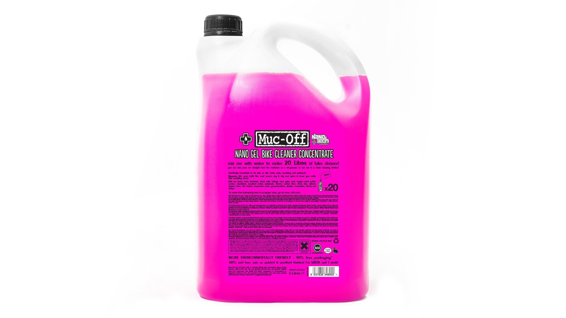 Muc-Off Rengöring, Bike Cleaner Concentrate, Diverse Volymalternativ