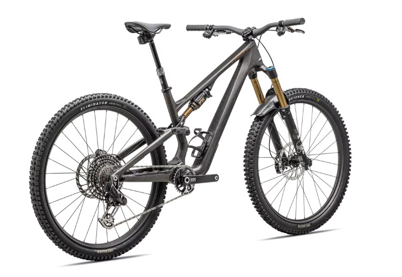 Specialized Cykel, Stumpjumper 15 S-Works, Satin Gunmetal / Clay / White Mtn / Dove Grey / Gloss Bronze