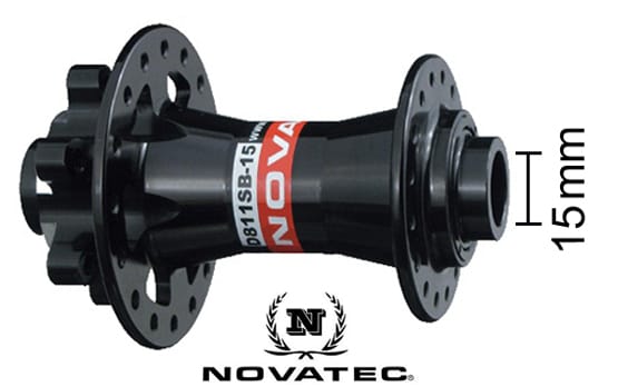 NovaTec Framnav, MTB Disc D811SB, 15mm 32h