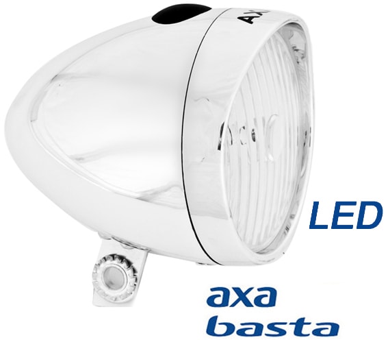 AXA Framlampa, Axa Led Classic, Chrome