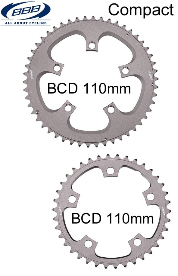 BBB Drev, Compact Gear 5/110 Shimano/SRAM/Specialized m.m.