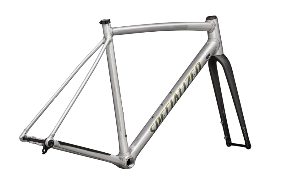 Specialized Ram, Crux DSW, Satin Brushed Aluminum / Chameleon Snake Eye / Rtp