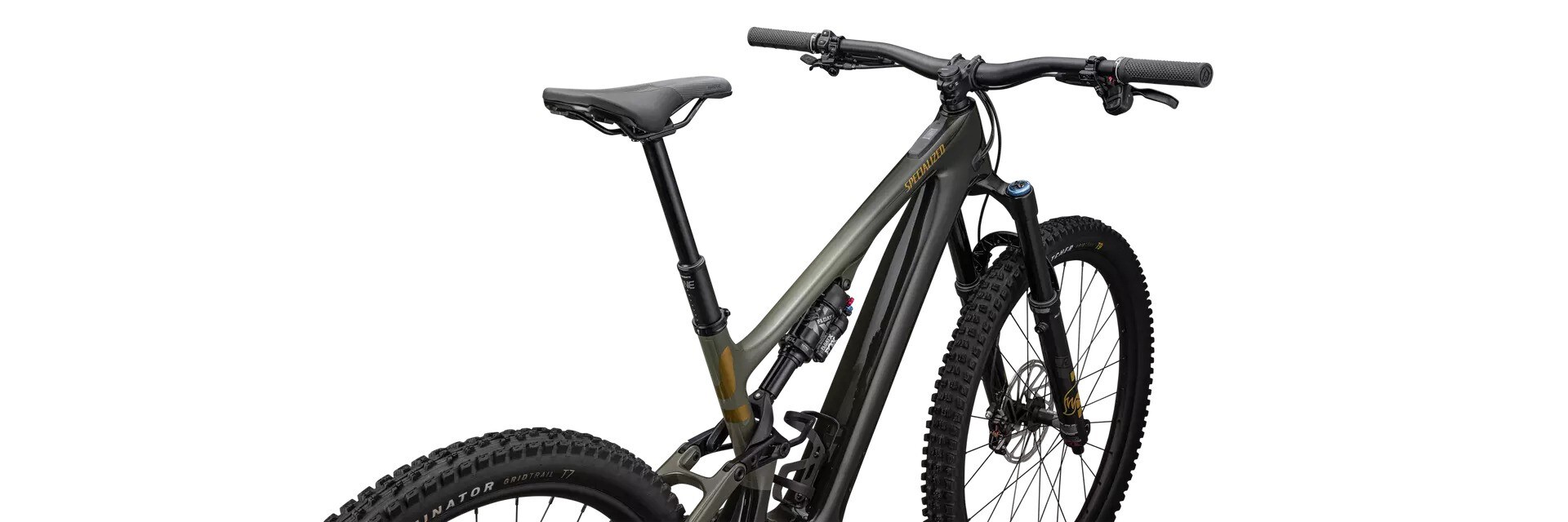 Specialized Cykel, Turbo Levo SL Expert Carbon, GLOSS DARK MOSS / OAK GREEN / HARVEST GOLD