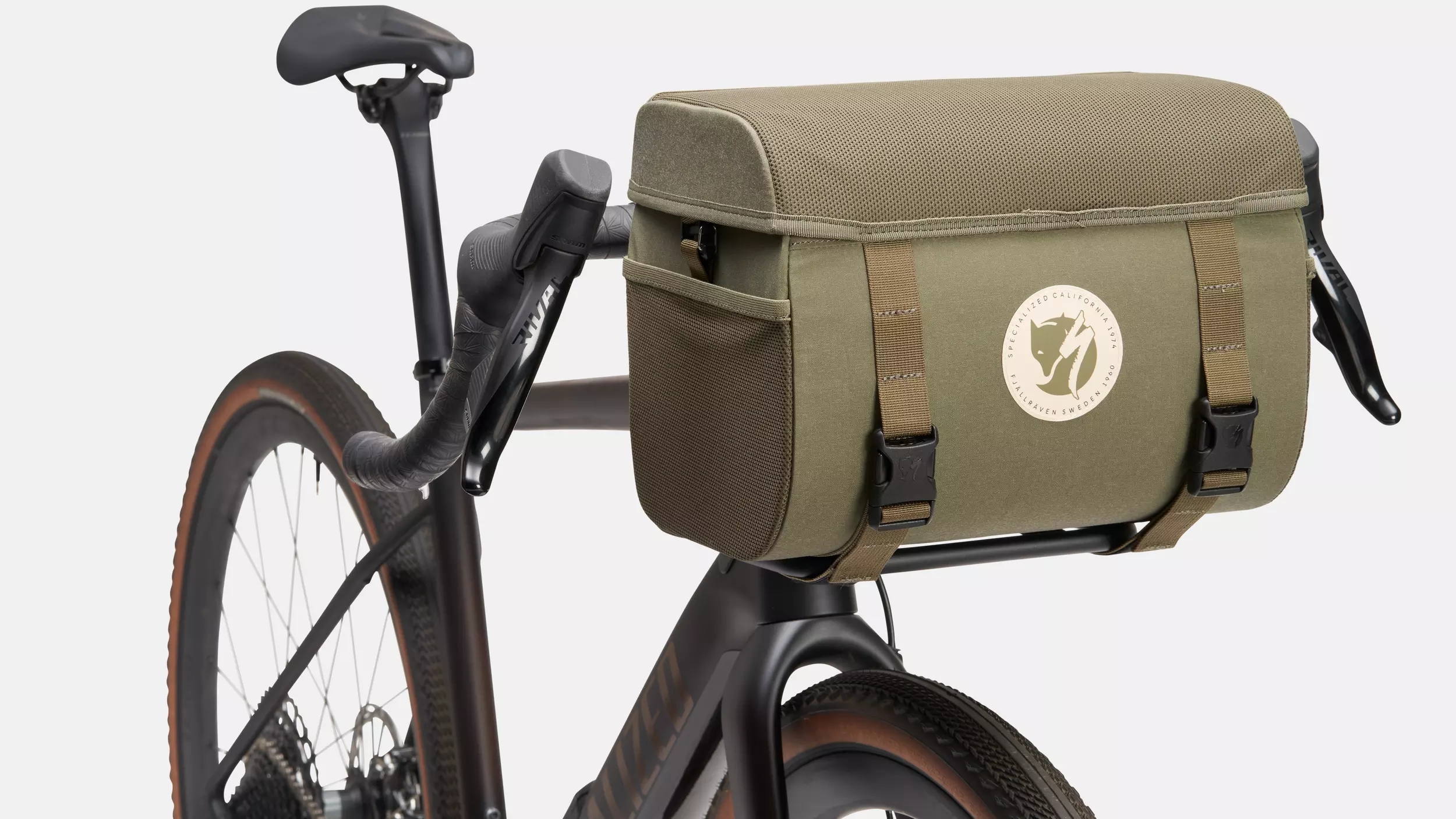 Specialized/Fjällräven Styrväska, Handlebar Bag, Green