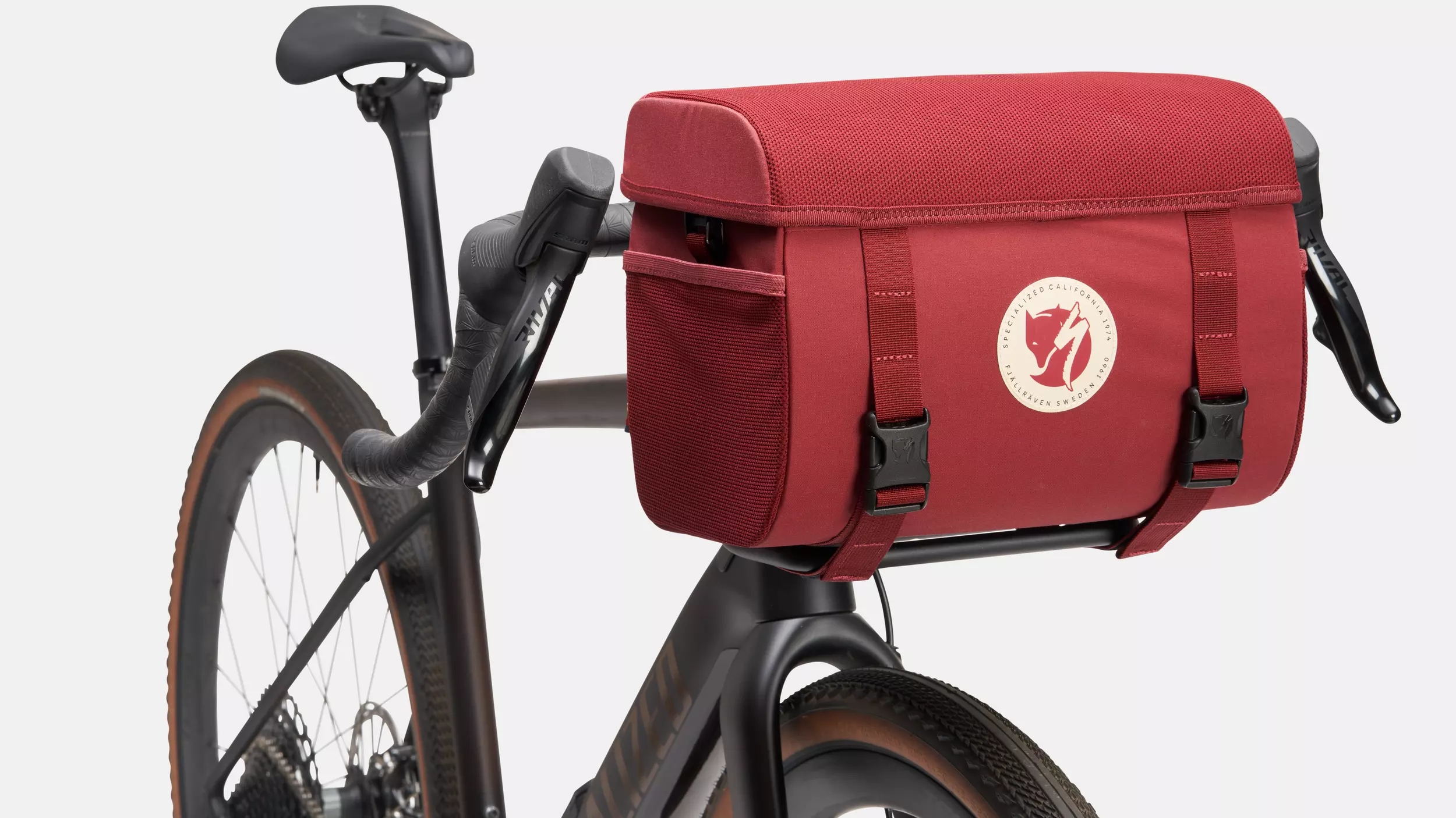 Specialized/Fjällräven Styrväska, Handlebar Bag, Ox Red