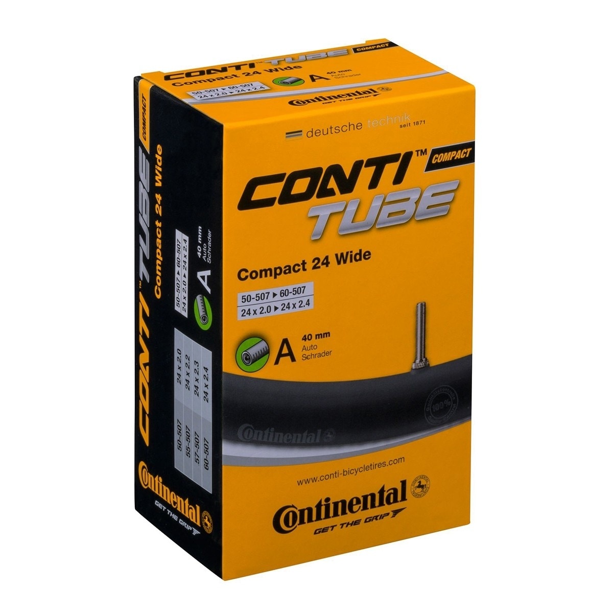 Continental Slang, Compact Wide 24x2.0-2.4, Schrader