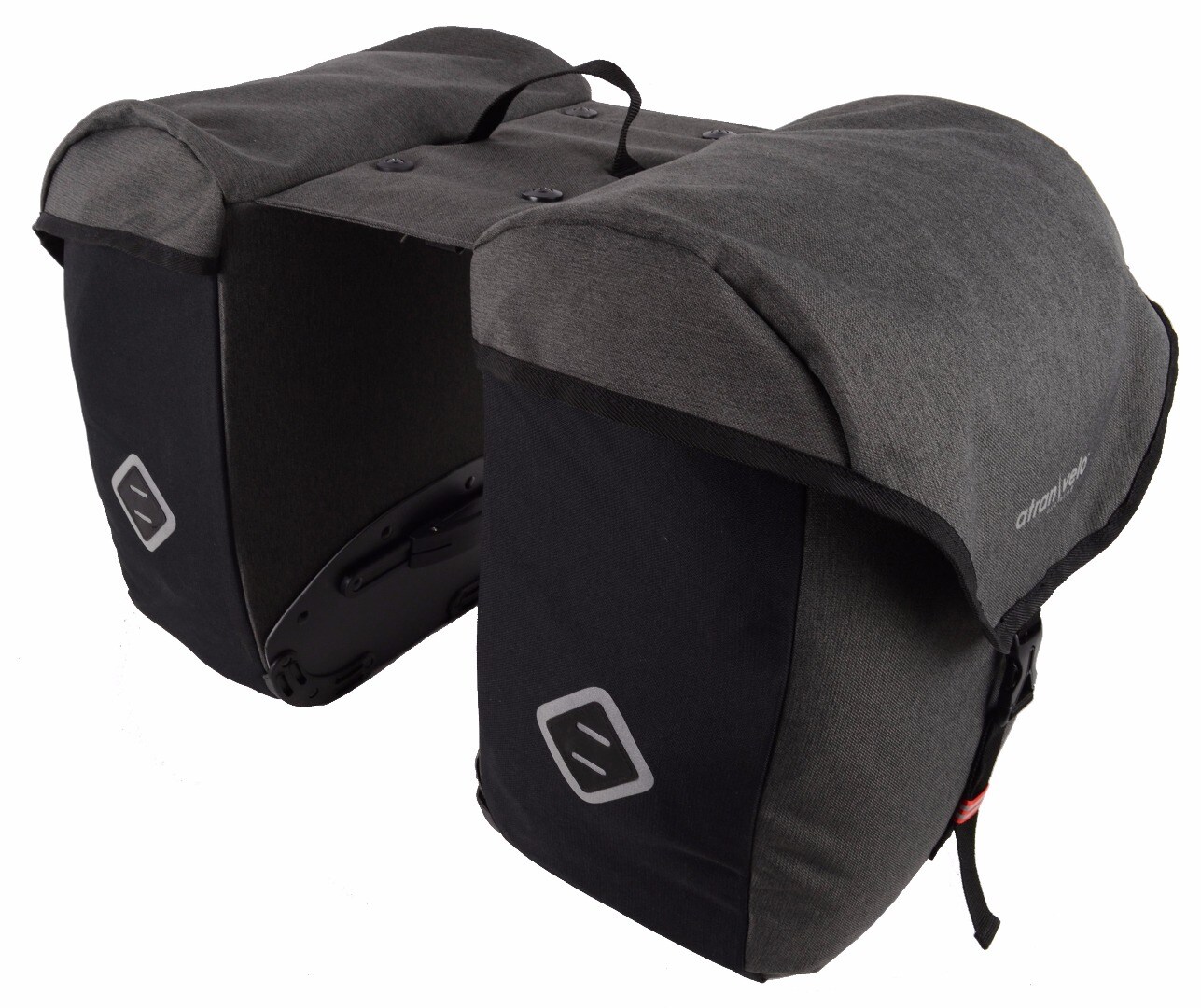 Atran Velo Packväska, Zap Side Pannier - AVS, Grey/Black