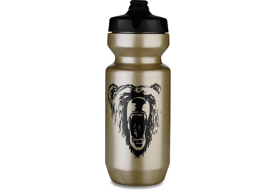 Specialized Flaska, Purist Fixy Water Bottle - California Bear, Gold/Black