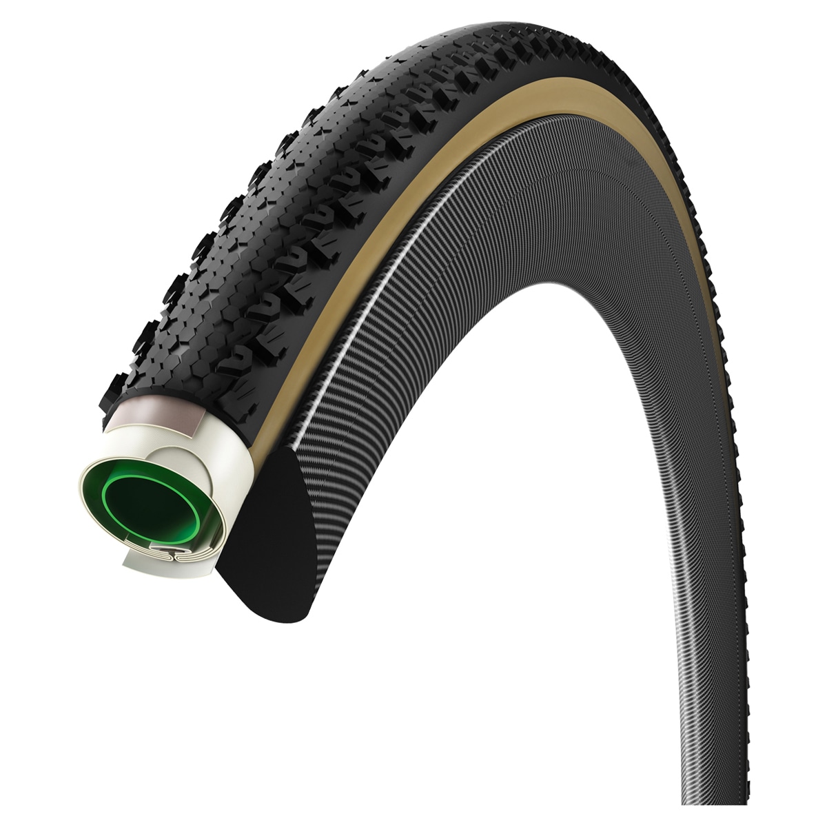 Vittoria Däck, Cross Terreno DRY G+ Tub 700c, Para/Svart