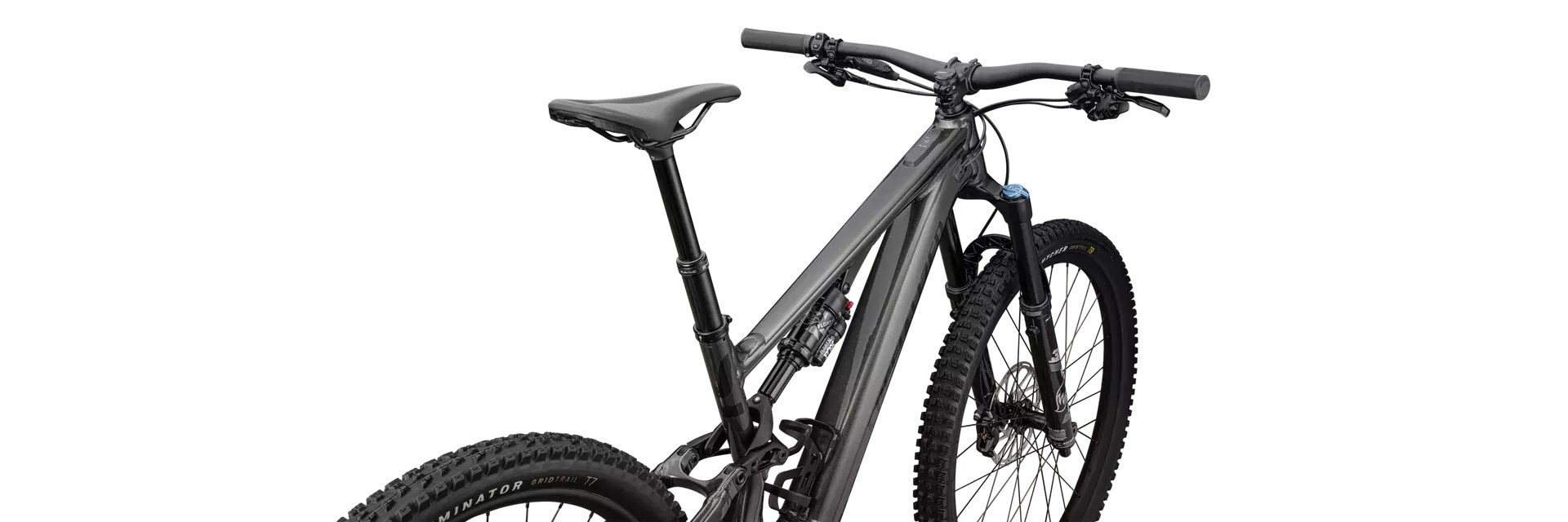 Specialized Cykel, Turbo Levo SL Comp Alloy, GLOSS CHARCOAL / SILVER DUST / BLACK