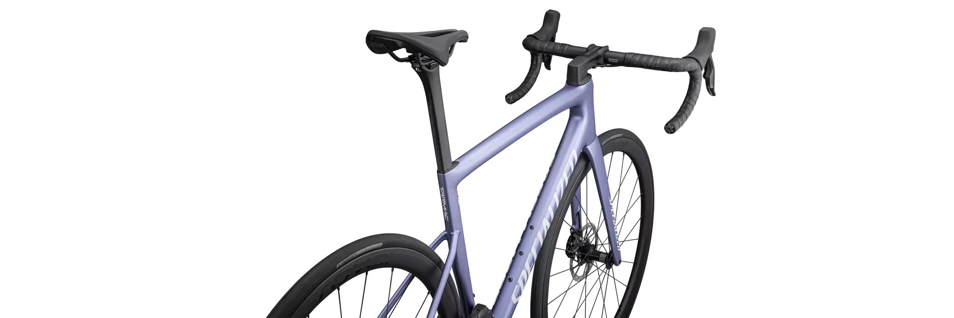 Specialized Cykel, Tarmac SL8 Expert, SATIN POWDER INDIGO TINT OVER SILVER DUST / WHITE