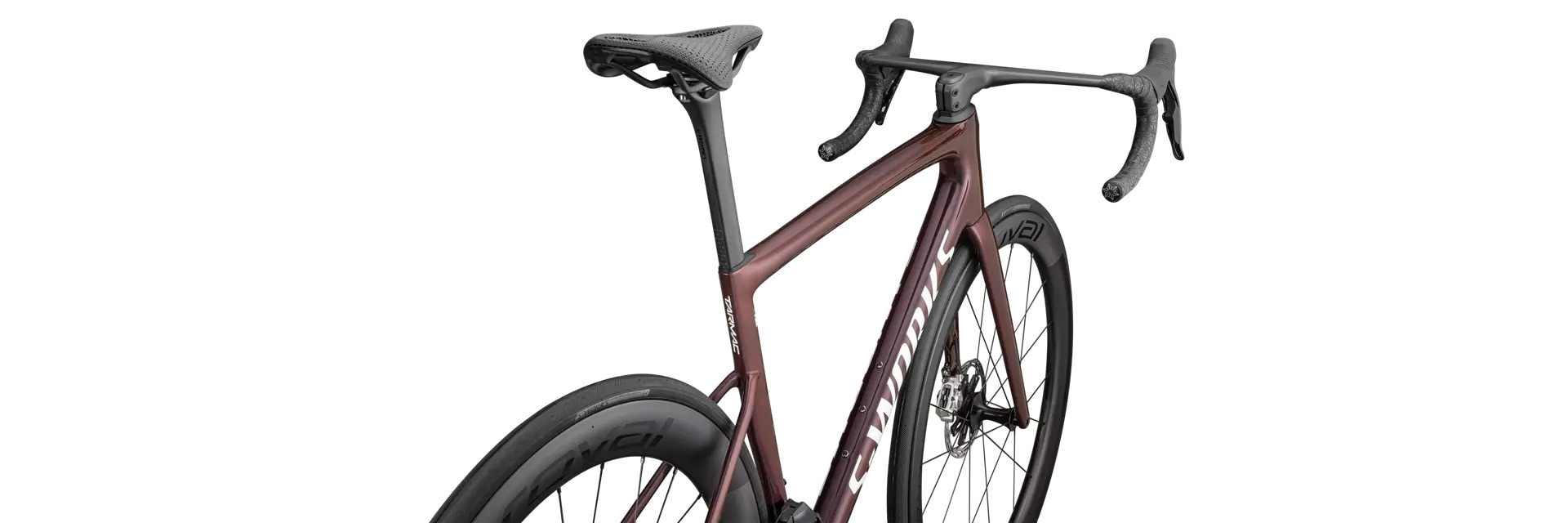 Specialized Cykel, Tarmac SL8 S-Works-SRAM RED AXS, Gloss Solidity/Red To Black Pearl/Metallic White Silver