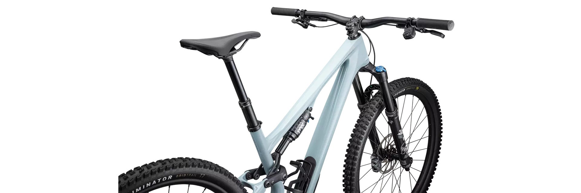 Specialized Cykel, Stumpjumper 15 COMP, Gloss Seafoam / Silver Dust