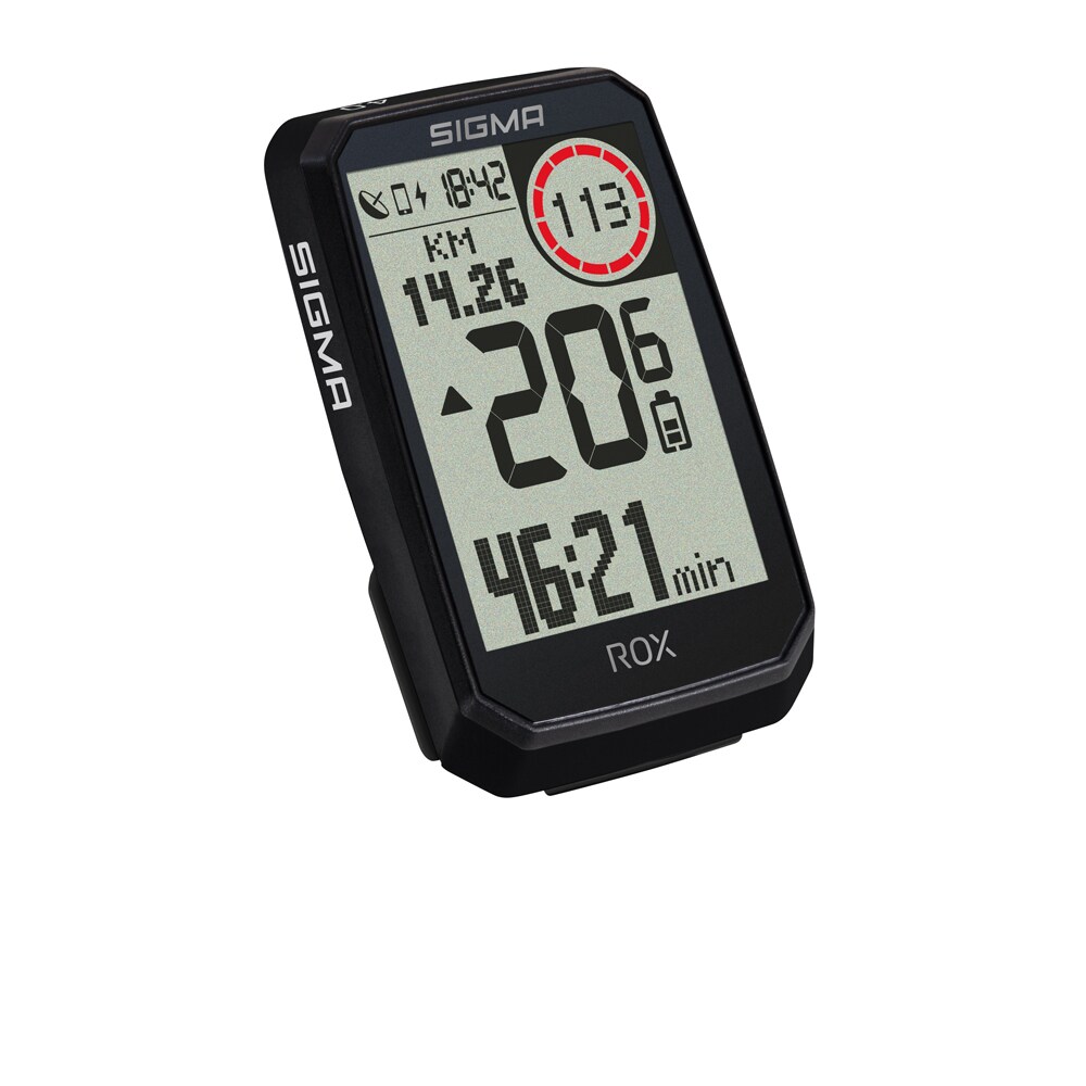 Sigma Cykeldator, ROX 4.0 Endurance GPS, Black