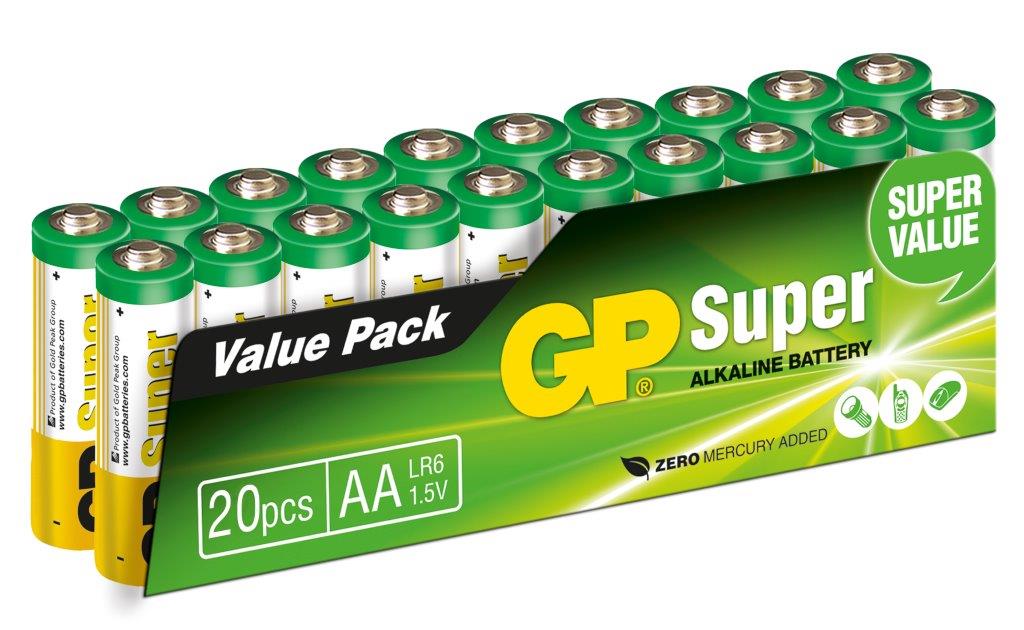 GP Batteri, Typ AA Super Alkaline