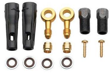 Jagwire Bromsslangskoppling, Hyflow Adaptersats HFA302, Shimano Banjo Saint M810
