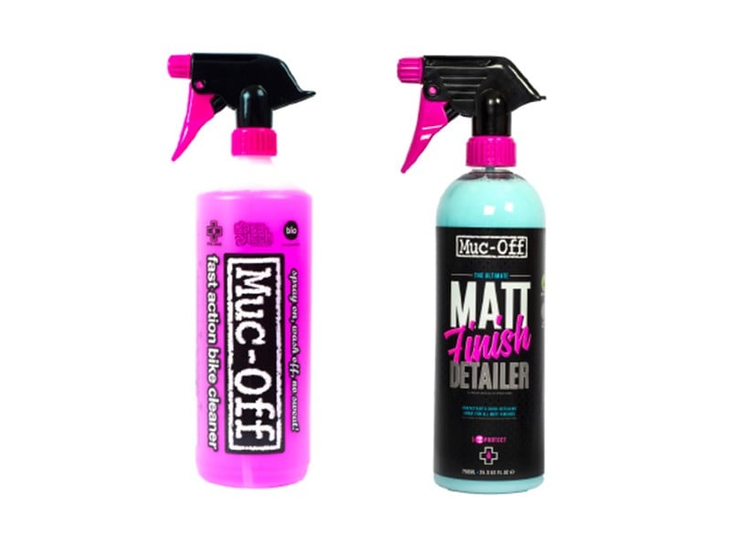 Muc-Off Rengöring, Bike Cleaner 1x1L och Matt Finish 1x0.7L