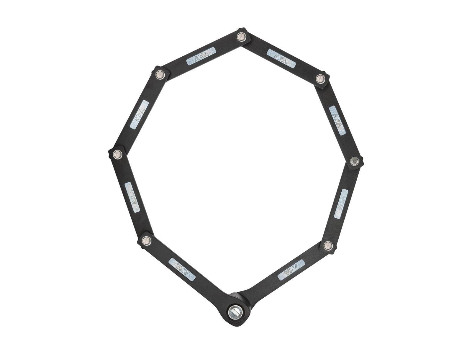 AXA Lås, Fold Light 5mmx100cm, Black