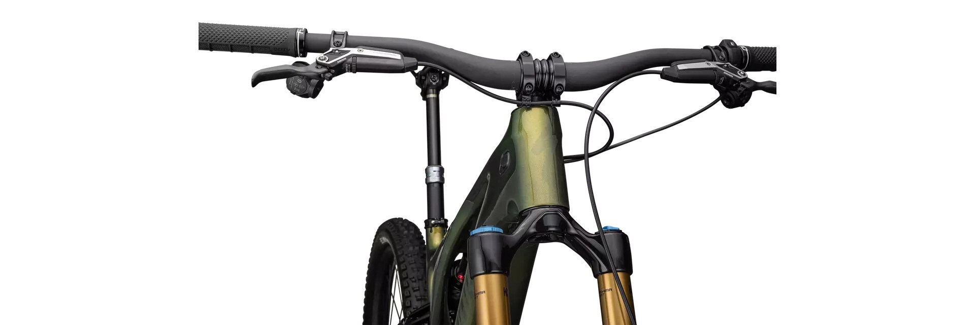 Specialized Cykel, S-Works Turbo Levo, GLOSS GOLD PEARL OVER CARBON / CARBON / GOLD PEARL OVER CARBON