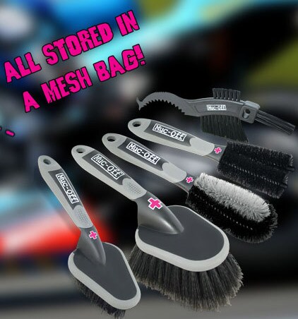 Muc-Off Rengöring, Brush Set x5