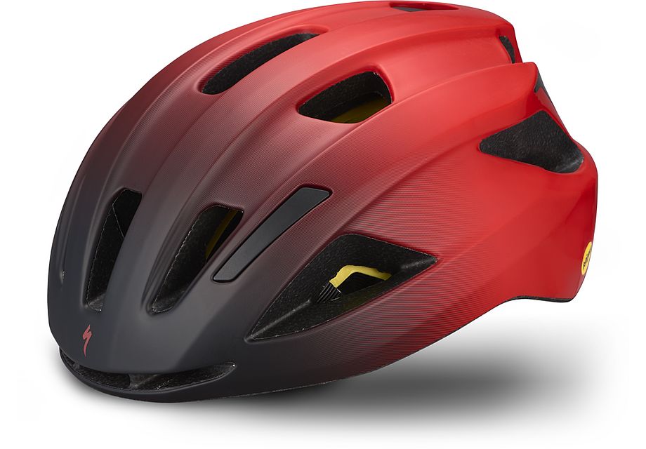 Specialized Hjälm, Align II, Gloss Flo Red/matte black