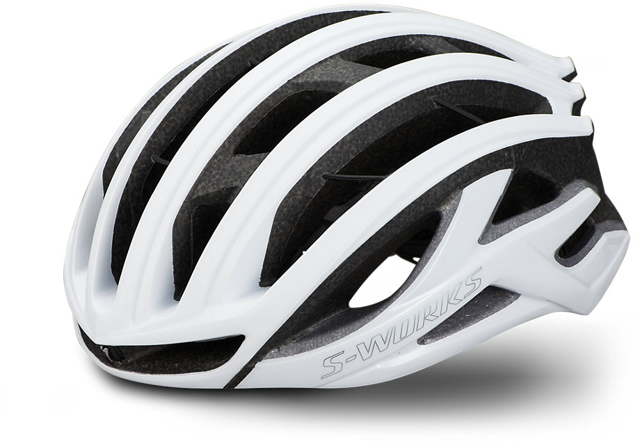 Specialized Hjälm, Prevail II VENT S-Works, Matte Gloss White/Chrome