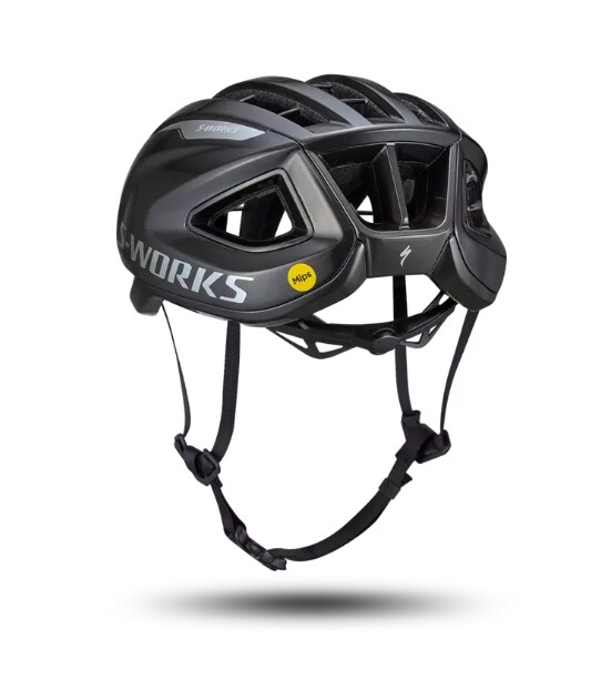 Specialized Hjälm, Prevail 3 S-Works, Black/Chrome