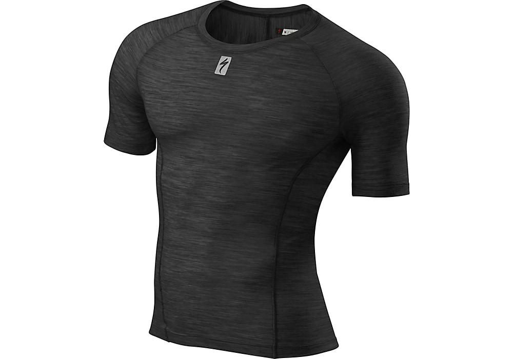 Specialized Underställ, Merino Short Sleeve Tech Layer, Svart