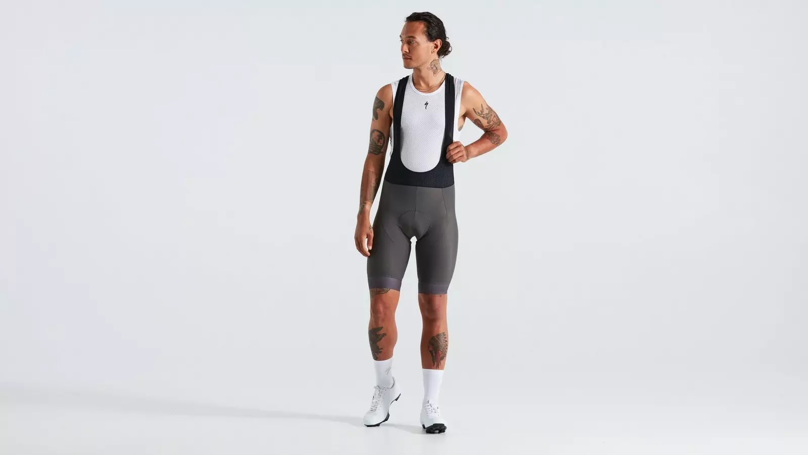 Specialized Byxa, SL Bib Shorts, Slate