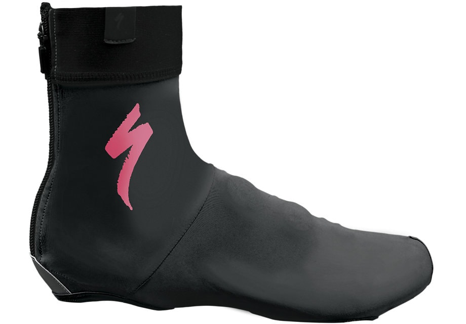 Specialized Skoöverdrag, S-Logo, Black/Neon Pink