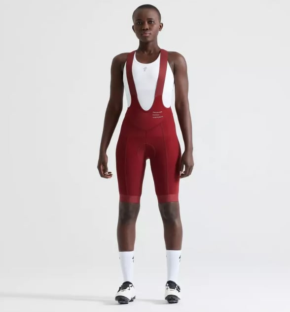 Specialized Byxa, Foundation Bib Shorts Women, Garnet Red
