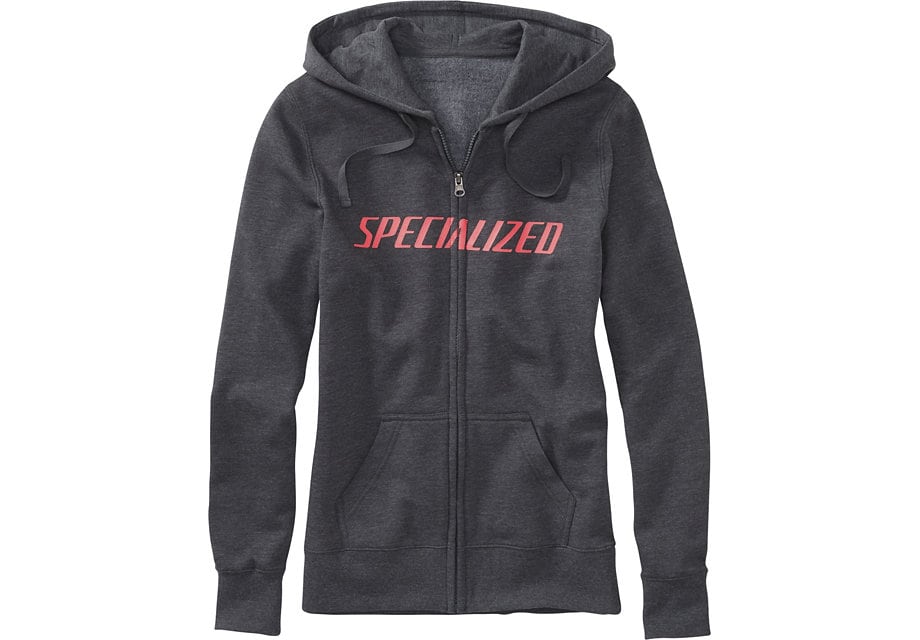 Specialized Tröja, Podium Hoodie Women, Carbon/Acid Red