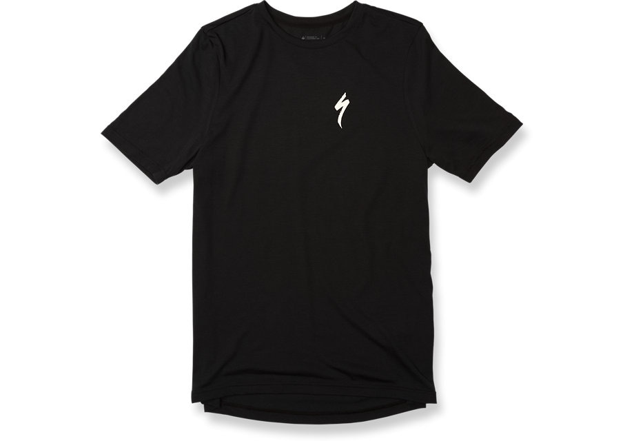 Specialized Tröja, Drirelease Tee S-Logo, Black/White