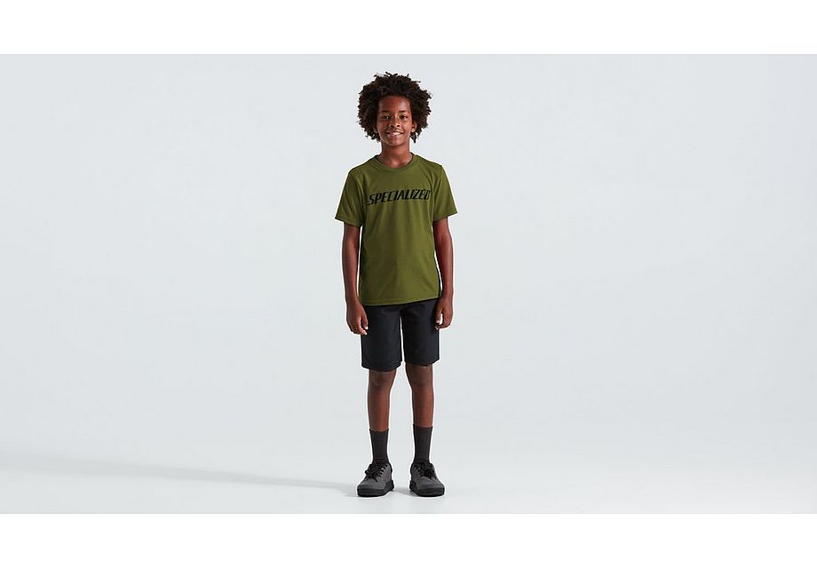 Specialized Tröja, Wordmark SS T-Shirt Youth, Olive Green