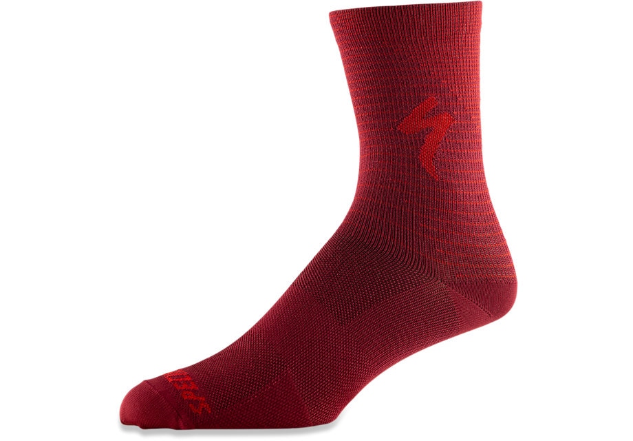 Specialized Socka, Soft Air Road Tall, Crimson/Rocket Red Arrow