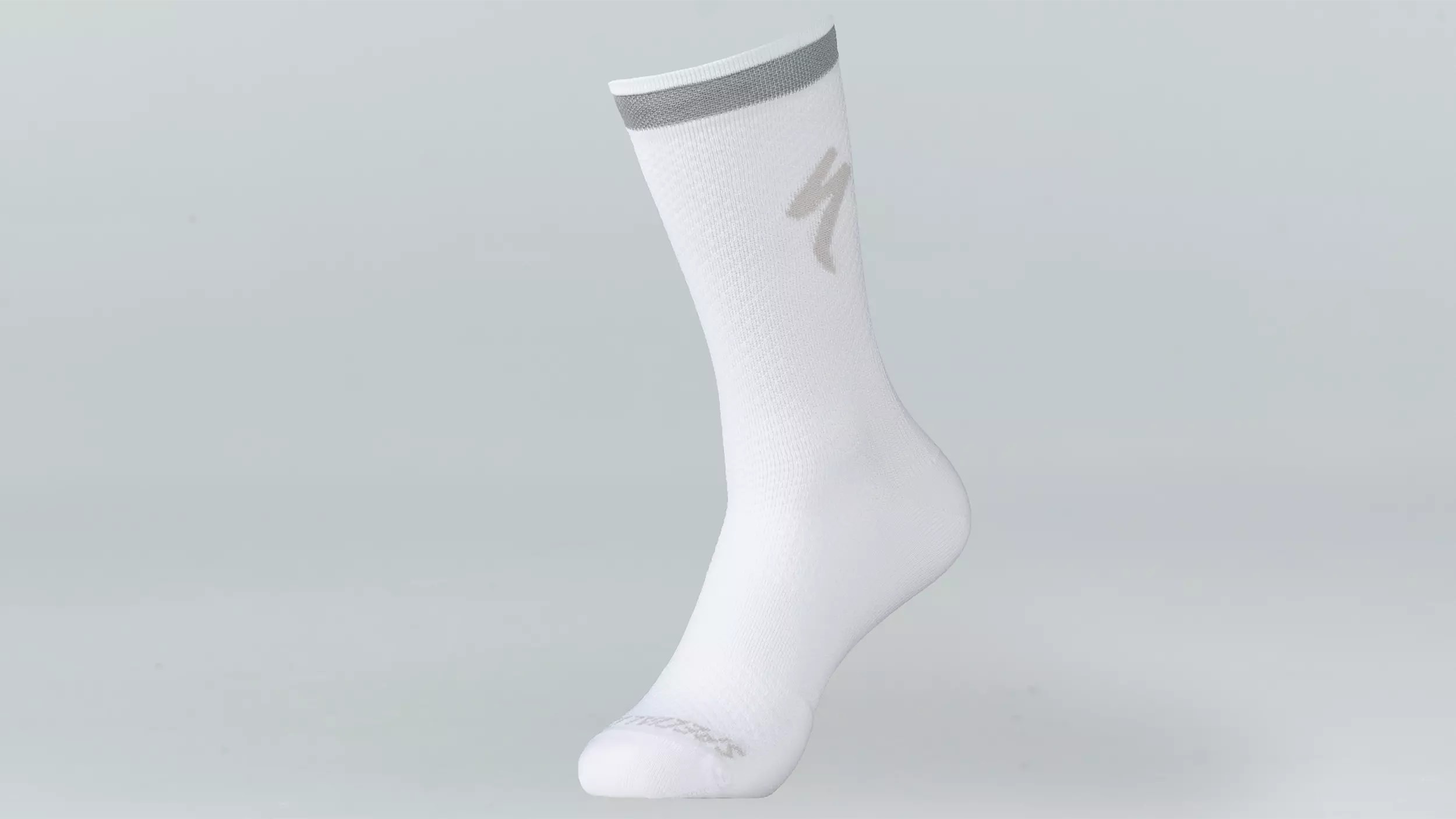 Specialized Socka, Soft Air Reflective Tall, White