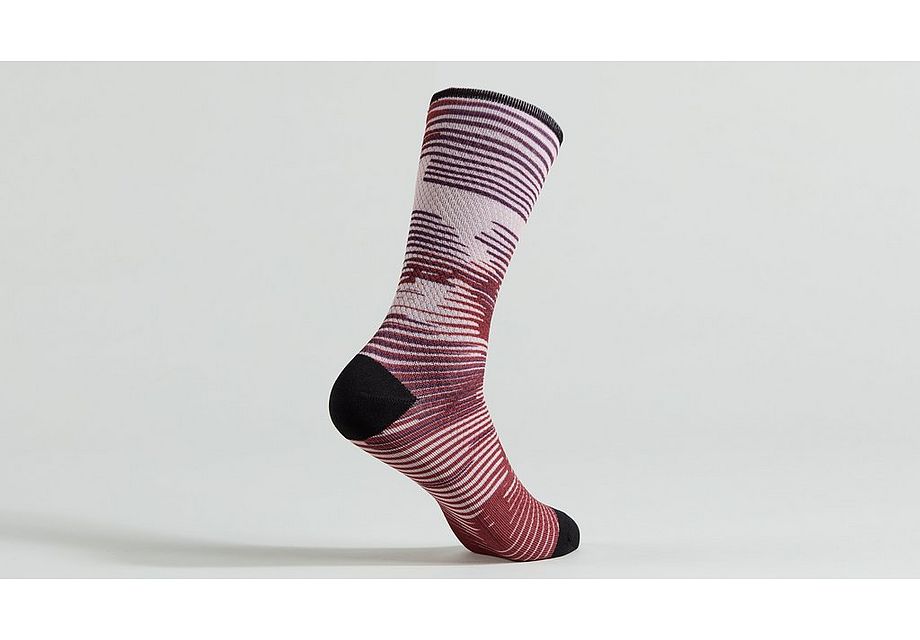 Specialized Socka, Soft Air Tall, Maroon Blur