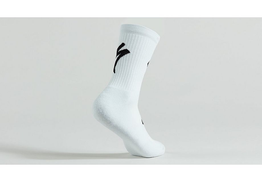 Specialized Socka, Techno MTB Tall Logo, Dove Grey