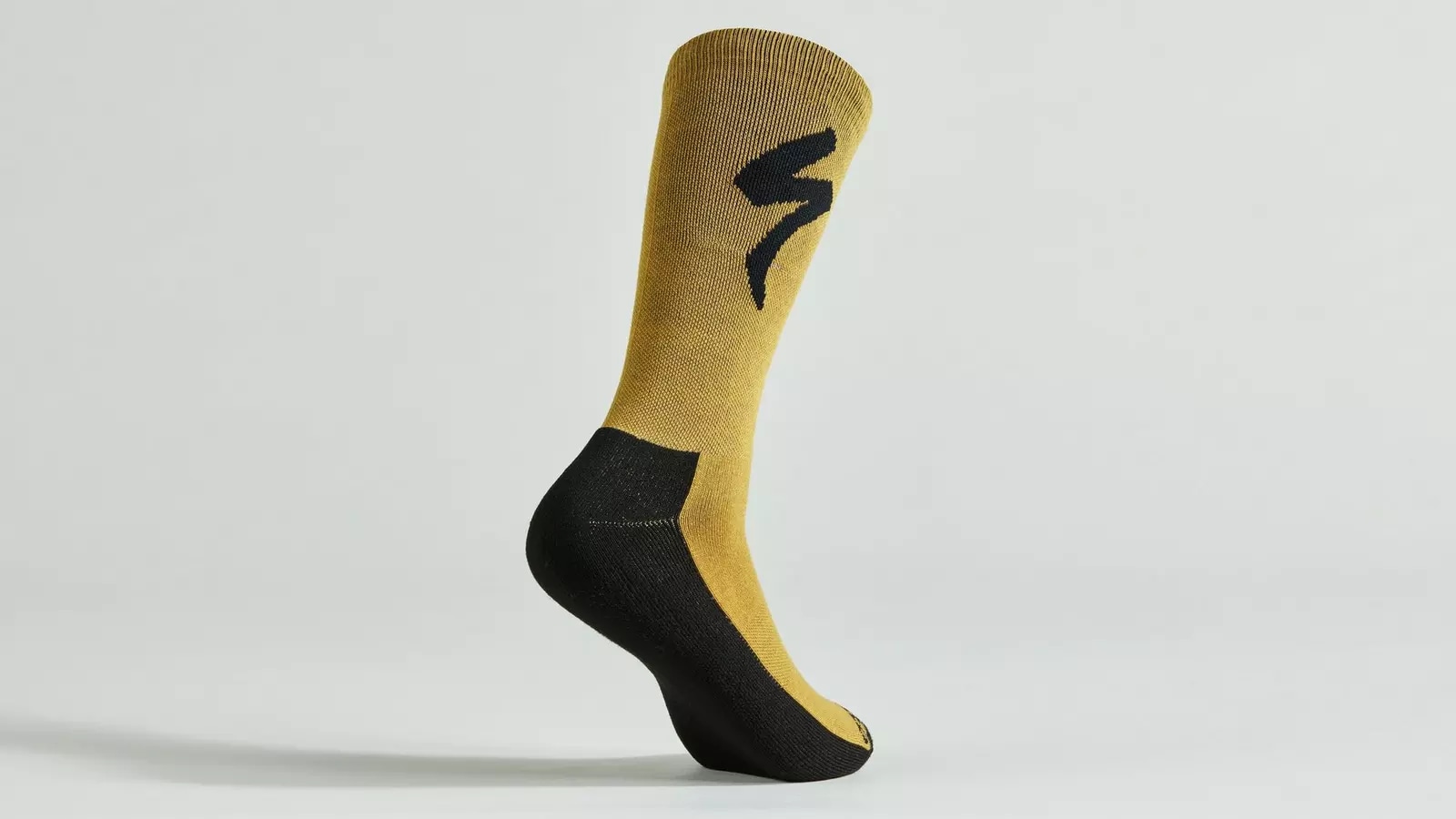 Specialized Socka, Primaloft® Lightweight Tall Logo, Harvest Gold
