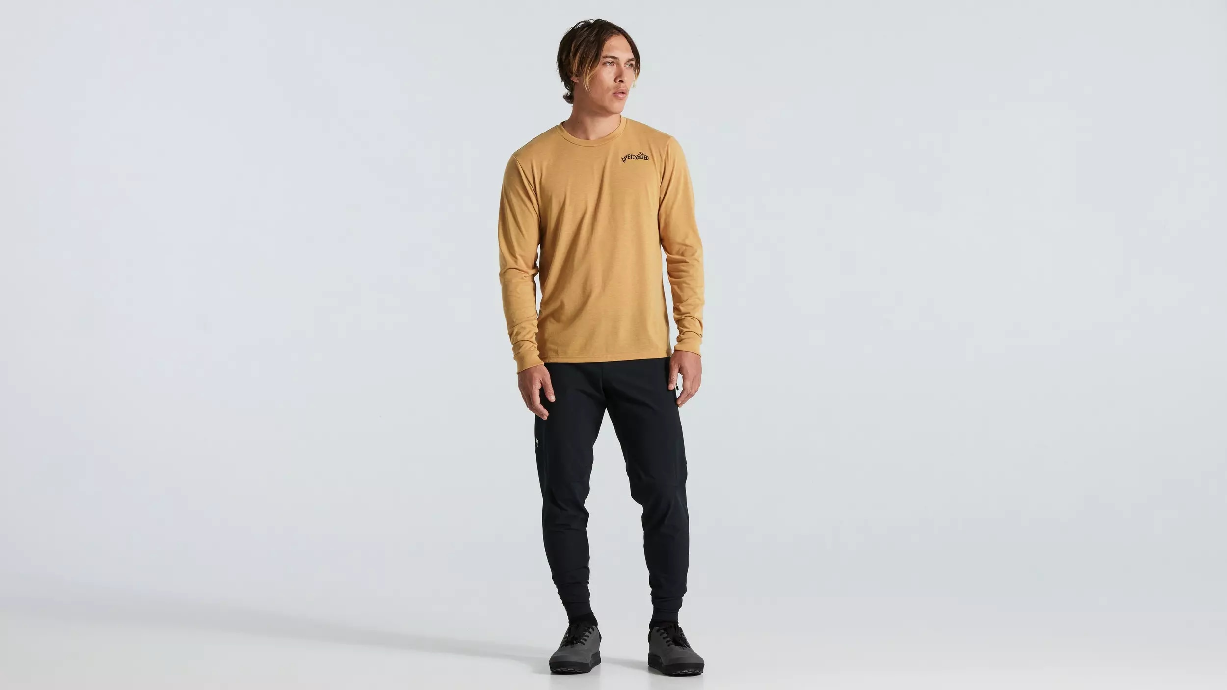 Specialized Tröja, Warped LS Tee, Harvest Gold